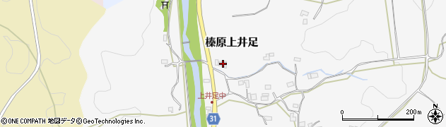 奈良県宇陀市榛原上井足2025周辺の地図