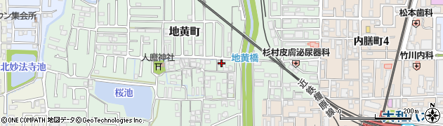 奈良県橿原市地黄町421周辺の地図