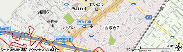 大阪王将 高石店周辺の地図