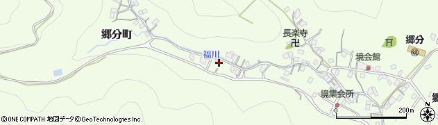 広島県福山市郷分町1617周辺の地図