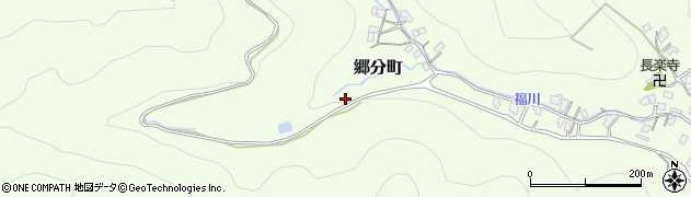 広島県福山市郷分町1633周辺の地図