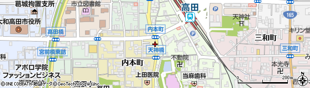 奈良県大和高田市内本町6-3周辺の地図