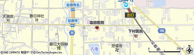 塩田医院周辺の地図