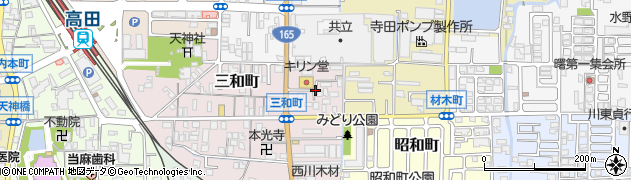 奈良県大和高田市三和町5周辺の地図