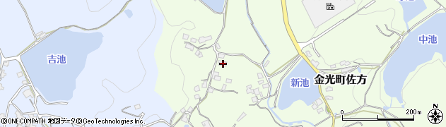 岡山県浅口市金光町佐方3082周辺の地図
