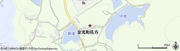 岡山県浅口市金光町佐方2967周辺の地図