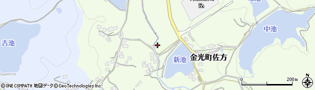 岡山県浅口市金光町佐方3047周辺の地図