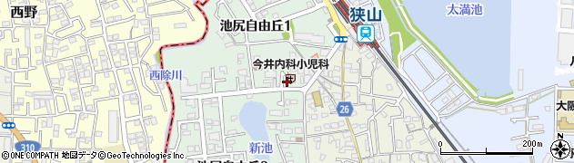 今井内科小児科医院周辺の地図