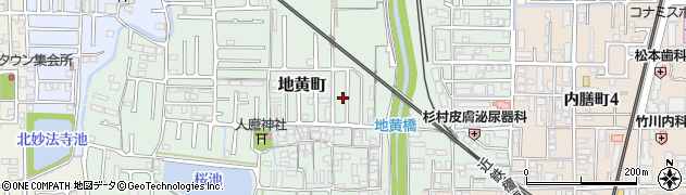 奈良県橿原市地黄町192周辺の地図