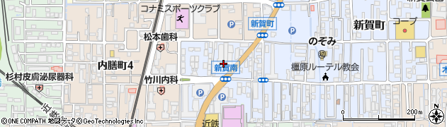 美吉野木材株式会社周辺の地図