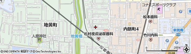 奈良県橿原市地黄町327-4周辺の地図