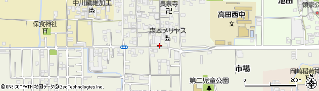 からだ元気治療院　大和高田店周辺の地図