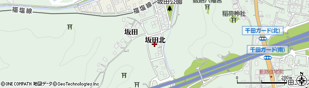 広島県福山市千田町周辺の地図
