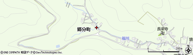 広島県福山市郷分町1634周辺の地図