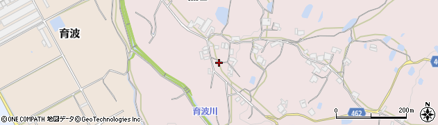兵庫県淡路市黒谷106-1周辺の地図