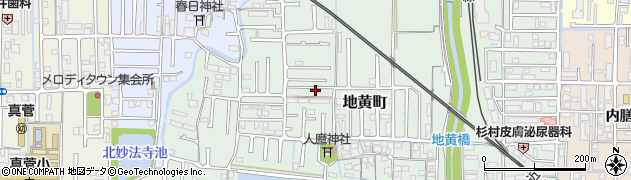 奈良県橿原市地黄町119周辺の地図