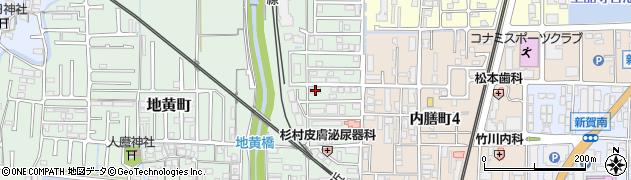 奈良県橿原市地黄町302-28周辺の地図