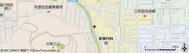 奈良県橿原市山之坊町155周辺の地図