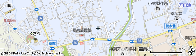 堺市第58ー15号公共緑地周辺の地図