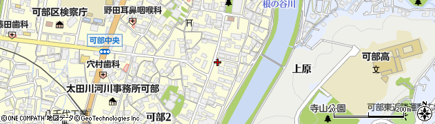 広島県警察本部安佐北警察署可部交番周辺の地図