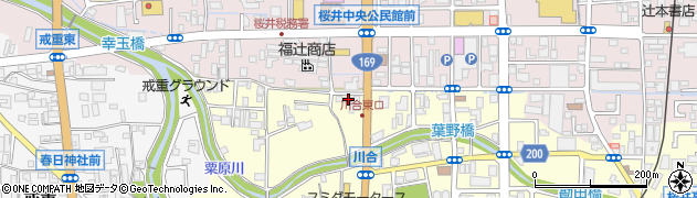 サンハイム桜井Ａ棟周辺の地図