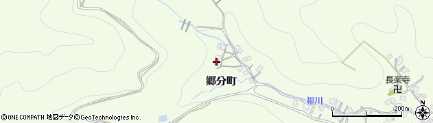広島県福山市郷分町1665周辺の地図