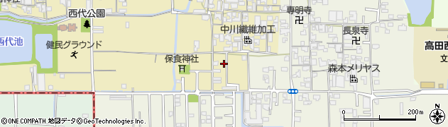 奈良県大和高田市野口107周辺の地図