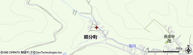 広島県福山市郷分町1667周辺の地図