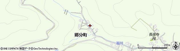 広島県福山市郷分町1685周辺の地図