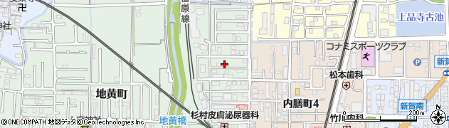 奈良県橿原市地黄町302-11周辺の地図