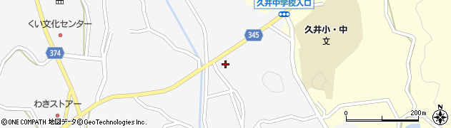 広島県三原市久井町和草2790周辺の地図