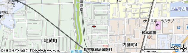 奈良県橿原市地黄町302-46周辺の地図