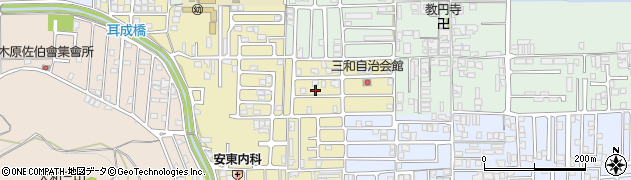 奈良県橿原市山之坊町85周辺の地図