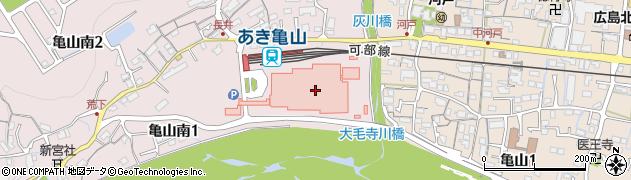 広島市立北部医療センター安佐市民病院周辺の地図