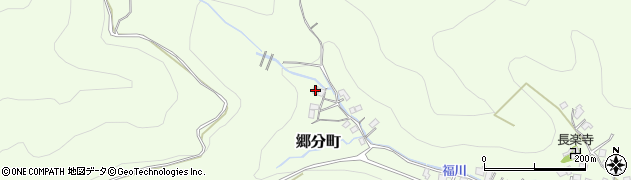 広島県福山市郷分町1669周辺の地図