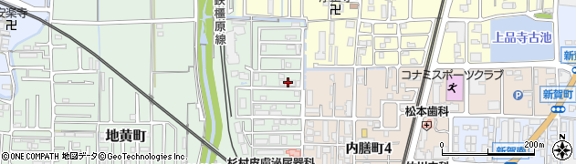 奈良県橿原市地黄町298周辺の地図