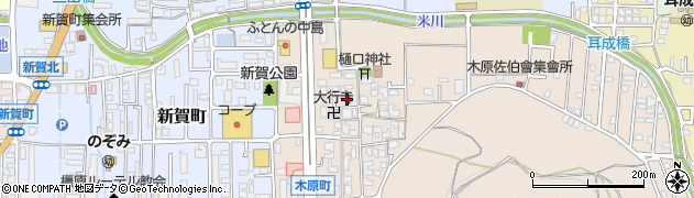 奈良県橿原市木原町278周辺の地図
