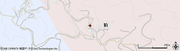 奈良県桜井市狛周辺の地図