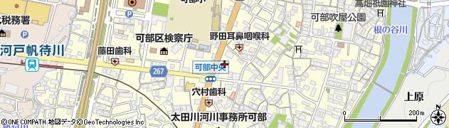 松陰塾　可部中央校周辺の地図