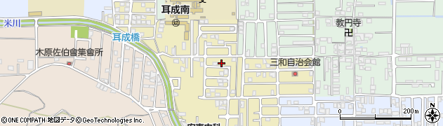 奈良県橿原市山之坊町97周辺の地図