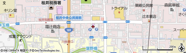 キコーナ　桜井店周辺の地図