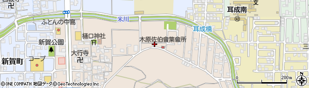 奈良県橿原市木原町360周辺の地図