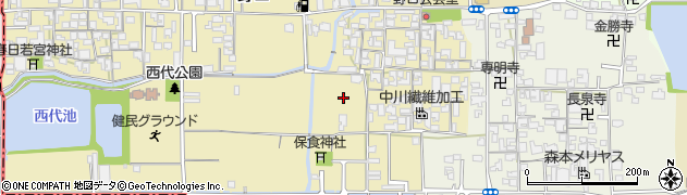 奈良県大和高田市野口77周辺の地図