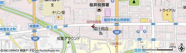 桜井納税協会周辺の地図
