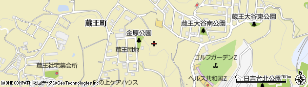 広島県福山市蔵王町周辺の地図