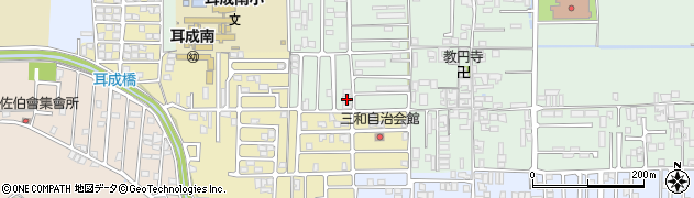 奈良県橿原市常盤町39-14周辺の地図