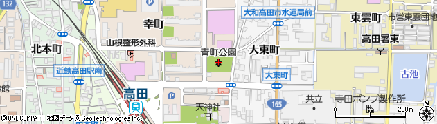 青町公園周辺の地図