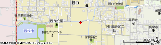 奈良県大和高田市野口37周辺の地図