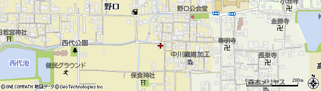 奈良県大和高田市野口85周辺の地図