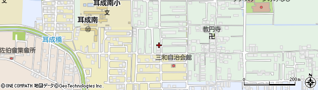 奈良県橿原市常盤町39-11周辺の地図